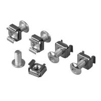 kimex kit de 50 tornillos para armarios rack de 19 cabezal torx
