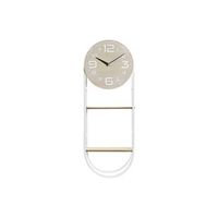 reloj pared mdf metal 255x115x71 estanteria