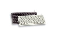 teclado mecanico compacto cherry g84-4100lcmes-2 layout es usb  ps2 negro ultraplano