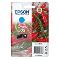 epson 503 t09q24010 cyan original standard capacity ink cartridge chillies