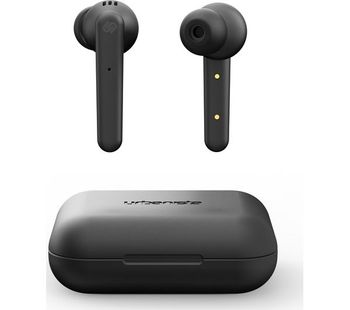 Paris Wireless Bluetooth Earphones - Midnight Black, Black