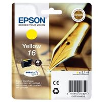 epson 16xl t1634 cartucho de tinta amarillo xl original