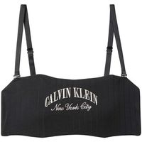 calvin klein jeans triangulosin aros lightly lined bandeau para mujer