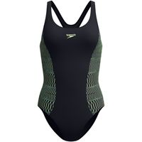 speedo banador placement medalist para mujer
