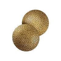 lampara de pared yosma-13645 oro metal 21x21x15 cm