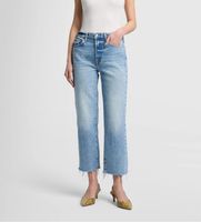 7 for all mankind para mujer jsslc100od jeans straight tiro altoazul 24 casual