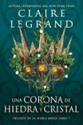 una corona de hiedra y cristal