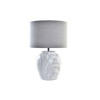 Lampara Sobremesa Ceramica Poliester 38x38x58