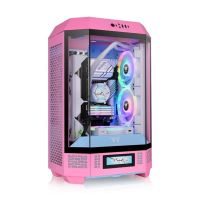 caja pc thermaltake tower 300 bubble pink micro torre rosa