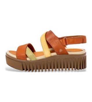 Art para mujer. 11676116Y003_0MU Sandalias de Piel Brighton multicolor (39), 3 a 5cm, Velcro, Casual