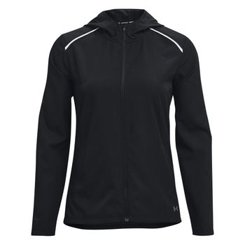 Under Armour Storm Hooded Chaqueta Para Correr Mujeres-Negro