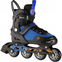 nh18188a patines en linea 2en1 negro y naranja talla m s29-33 con dim