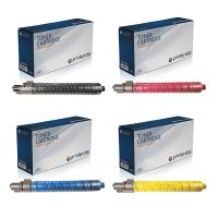 compatible multipack ricoh aficio mpc3001 printer toner cartridges 4 pack -841424 842047 841428 841579