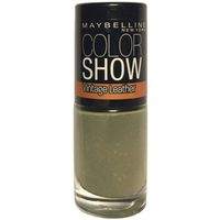 maybelline new york esmalte para unas colorshow vintage leather nail polish - 208 sage staple para mujer