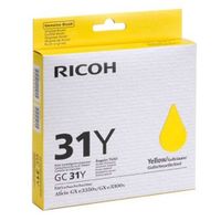 ricoh gc-31y cartucho de gel amarillo original