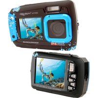 aquapix easypix w1400 compact camera - blue blue