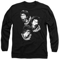 bruce lee camiseta manga larga sounds of the dragon para hombre