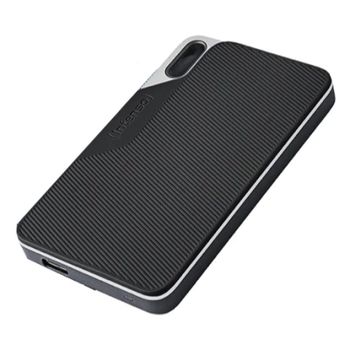 Disco Duro Intenso TX100 500GB SSD USB 3.2 Gen1 0.5Gbit/s Pantalla Incorporada Negro