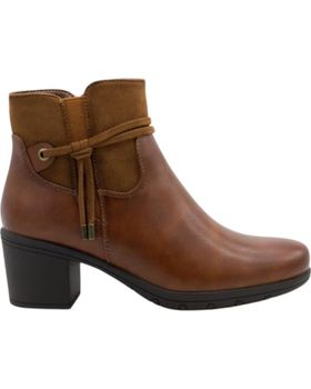 de PASTOR BOTINES DE MUJER JN83 EN CUERO