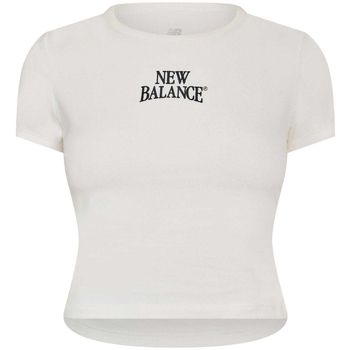 New Balance Blusa Heritage Ringer para mujer