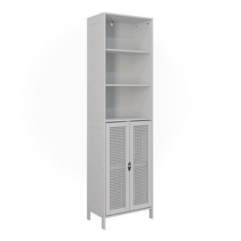Armario De Baño Liora 48 X 170 Cm Con 2 Puertas Vicco