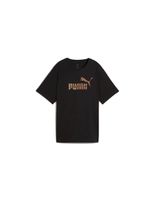 camiseta puma essentials graphic animal r mujer negro