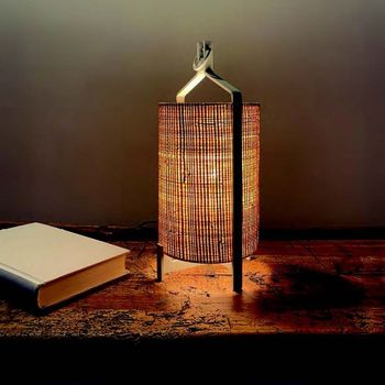 Lámpara portátil led fanal rafia (3w)