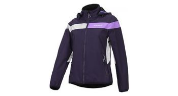 Chaqueta de competicion kenny softshell azul para mujer