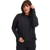 girlfriend collective camiseta manga larga reset lift para mujer