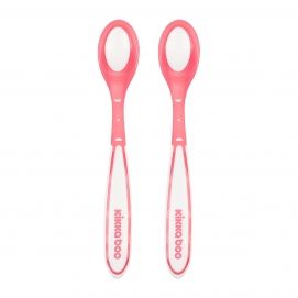 Cucharas termosensibles 2 uds Boo Rosa