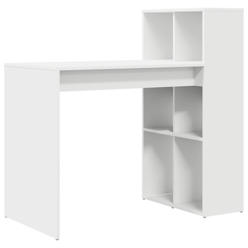 Escritorio Marsella Estantería Lateral Blanco 103x108x55 Cm