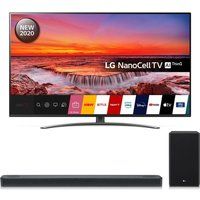 65 lg 65nano816na  smart 4k ultra hd hdr led tv  sl8yg 312 wireless sound bar bundle