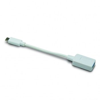 Mooov Adaptador USB-C OTG 13cm Blanco