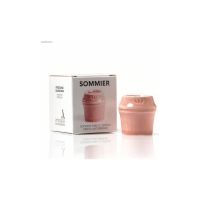 naturbrush soporte para cepillo dental rojo