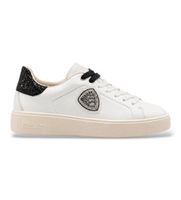 blauer para mujer f6victory01 zapatillas victory de piel blanco 37 plano cordones casual