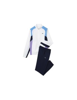 Chándal Lacoste SPORT Tennis ColorBlock Hombre White