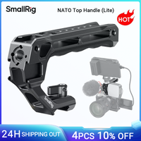 smallrig nato top handle lite para sony canon nikon jaula para camara dslr con zapata fria mango portatil universal -3766