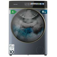 cecotec lavadora secadora 8-5kg carga frontal bolero washdry 85900 inverter titanium a 1400 rpm 11 programas motor inverter