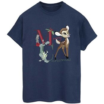 Bambi Camiseta Merry Christmas para mujer