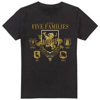 the godfather camiseta five families para hombre