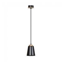 lampara de techo lasso negro
