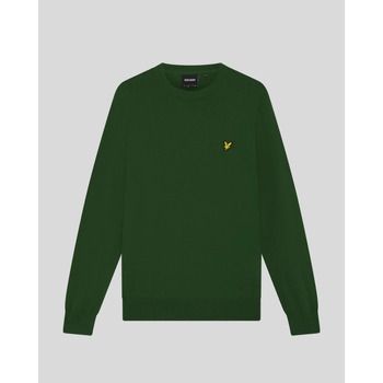 Lyle & Scott Jersey KN2110VC MERINO CREW-Y295 CLOVER GREEN para hombre