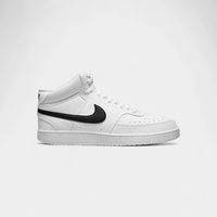 nike zapatillas altas court vision mid next nature white black para hombre