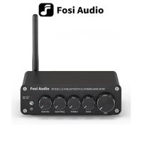nuevo amplificador de potencia de sonido bluetooth fosi audio bt30d 21 canales control de graves y agudos amplificador de audio para subwoofer 100w  50w x2