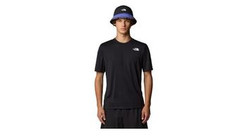 Camiseta de manga corta para hombre the north face foundation mountains faces negra