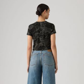 Levis Tops y Camisetas A8798 0106 - ESSENTIAL SPORTY TEE-ZINE COWBOY GRID para mujer