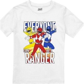 Dessins Animés Camiseta Everyone Can Be A Ranger para niño