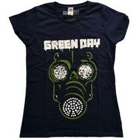 green day tops y camisetas green mask para mujer