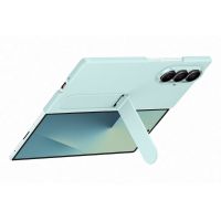 samsung funda silicona verde menta y protector de pantalla para z fold7