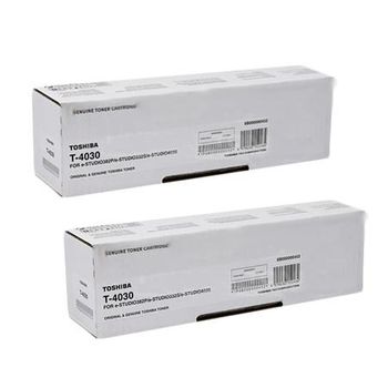 Original Multipack Toshiba E-Studio 332 Printer Toner Cartridges (2 Pack) -T-4030